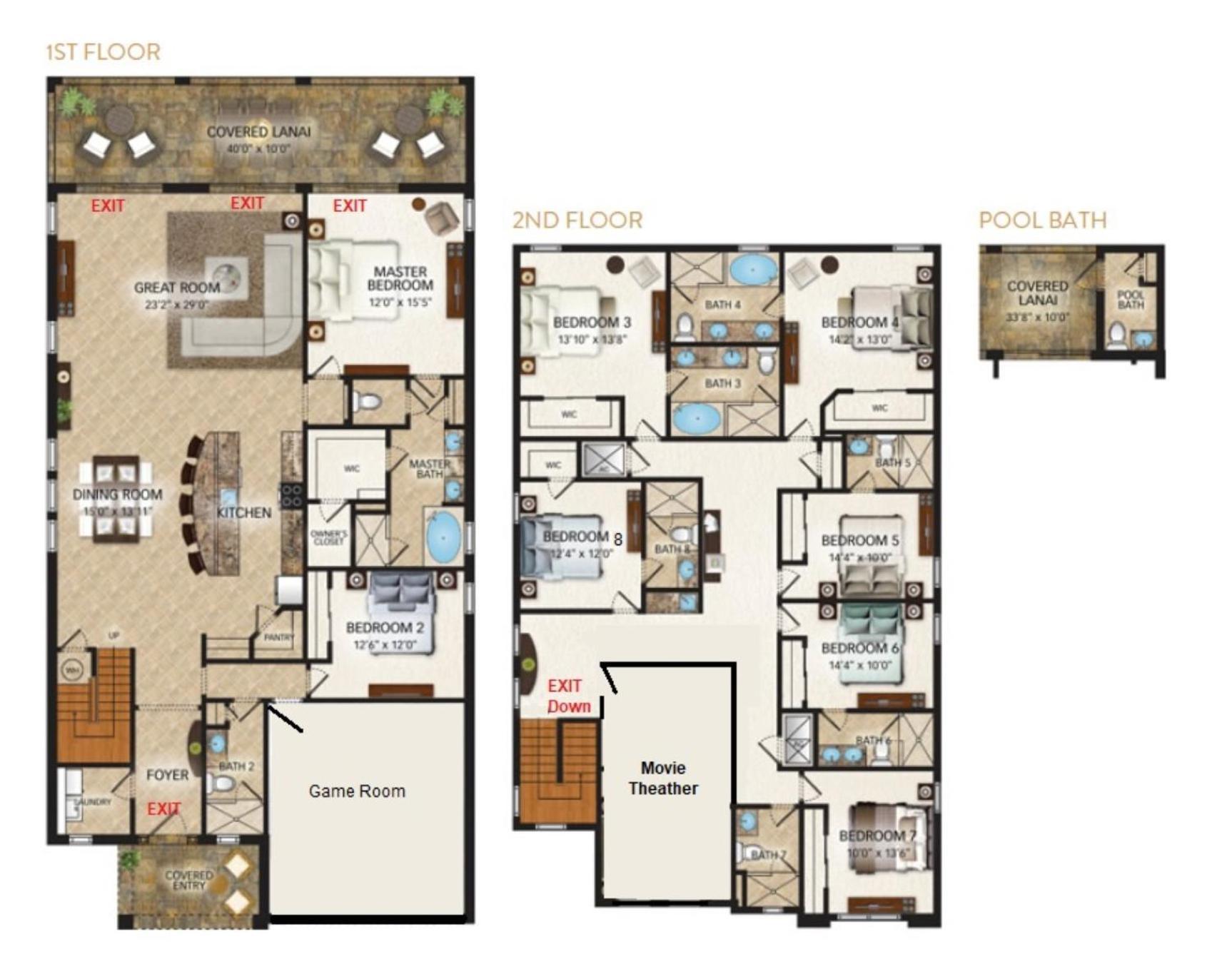 Epic Family Fun! Games & Theme Room, Pool - Encore Resort, Near Disney 올랜도 외부 사진
